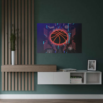 Basketball Dreams of Tomorrow Modern Art Poster - Poster - Basketball Art 