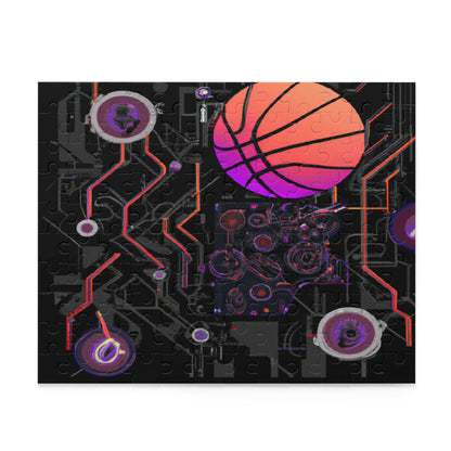 Future Dunk 3D Basketball Galaxy Puzzle - Puzzle - Basketball Art 