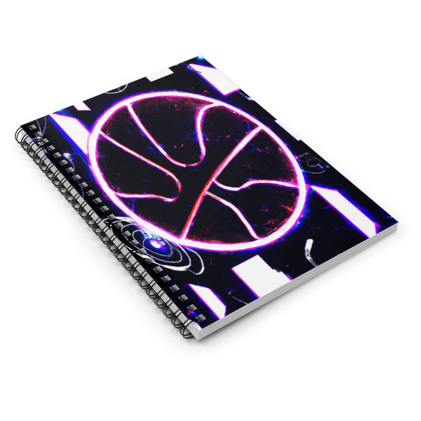 Galaxy Hoops Vision: Future Inspired Spiral Notebook - Paper products - Basketball Art 