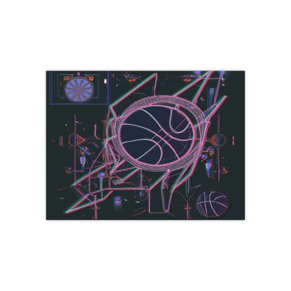 Futuristic Slam Dunk Dream Basketball Poster - Poster - Basketball Art 