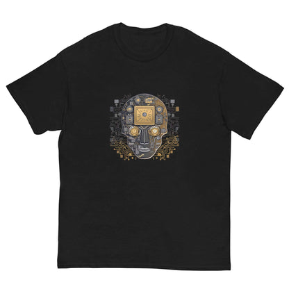 Cybercore Emblem Fusion Graphic Tee - Graphic T-Shirt - Basketball Art 